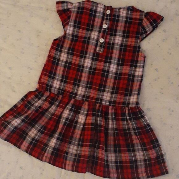Plaid dress 18 months🌈5 for $25 - Picture 3 of 6